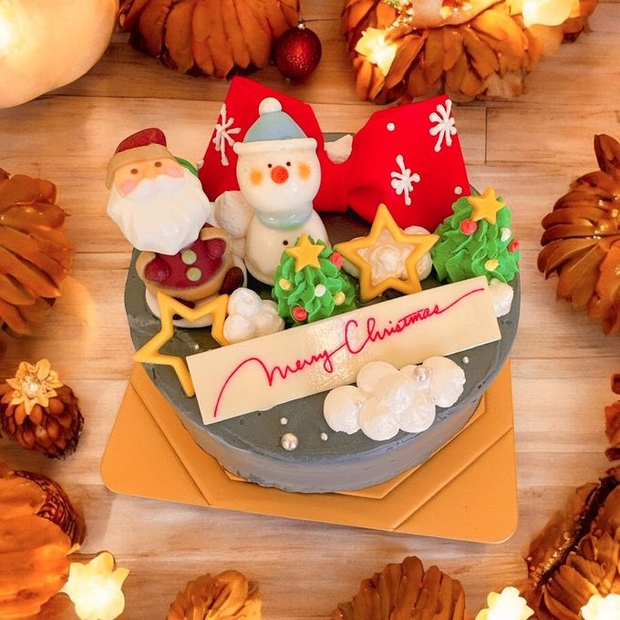 サンタのサインケーキ クリスマス2025 4号